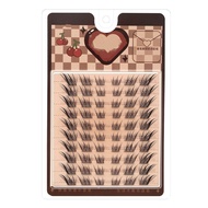 Sudaji False Eyelashes Natural Segmented Eyelashes High Cold Fox Eyelashes Single Cluster Novice Eye