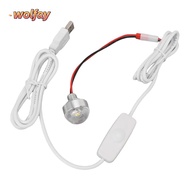 YOLANDA LED Spotlight, 5V USB Powered Stepless Dimming Spotlight, Mini Dimmable Breathing Mode and C