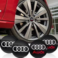 4pcs 56mm Wheel Center Hub Cap Emblem Badge Stickers Car Stying for Audi Sline A1 A3 A4 B8 B7 A5 A6 