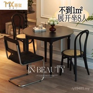 Round Table Retro Retro Style Solid Wood e0 Desktop Grade Solid Wood French Round Dining Table Retra