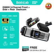 Botslab G980H 3-Channels 4K + 3x 1080P Front + Rear + Sides Dashcam Camera