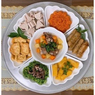 Sun flower plate set - Ancestor offering bowl set