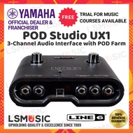Line 6 POD Studio UX1 3-Channel USB Audio Interface with POD Farm (LINE6) Guitar Accessories Gitar