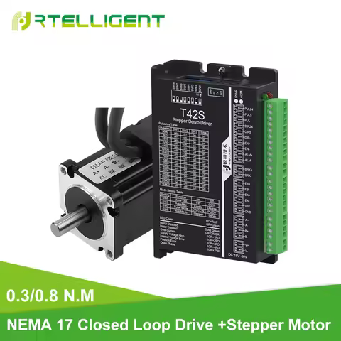 SALE Nema 17 0.3/0.8N.m Closed Loop Stepper Motor kits 42.5Oz-in Nema17 Stepper Motor and Drivers / 