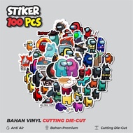 50 pcs Among Us Game Stickers Creative Cute Decoration for Notebooks, Skateboards, hp