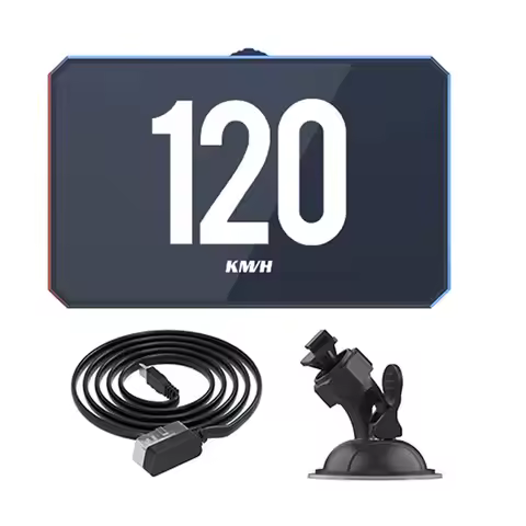 Car OBD2 Head Up Display P16 HUD Digital Speedometer Water Temp OBD HUD Projector Security Speed