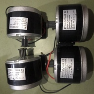 Mini electric vehicle motor 24v 300w code MY1016 with belt (available)