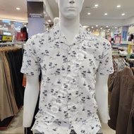 WATCHOUT JEANS kemeja pria lengan pendek putih JS502520802