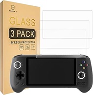 Mr.Shield Screen Protector compatible with Anbernic RG556 [Tempered Glass] [3-PACK] [Japan Glass wit