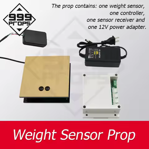 Scale Escape Game Weight Sensor Prop put the correct weight object on the sensor to open mag lock Ro