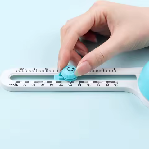 360 Degree Circle Cutting Tool-Cuts Circles from 4 to 12 Inches Cutter with 3 Blades Adjustable Rota