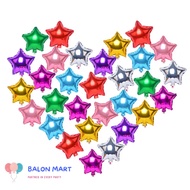 5 Inch Star / Star Foil Balloons (12,5 cm)