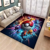 Pokémon rug, washable, non-slip, soft, small rug, patterned rug and home decor
