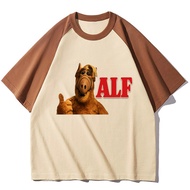 Alf t shirt girl Vintage aesthetic anime Grunge Trendy t shirt 2000s Pop Culture graphic Psychedelic