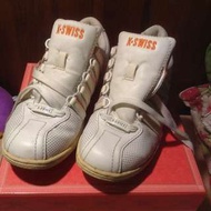 含運｜【休閒鞋】K-Swiss白橘色休閒鞋（37號$
