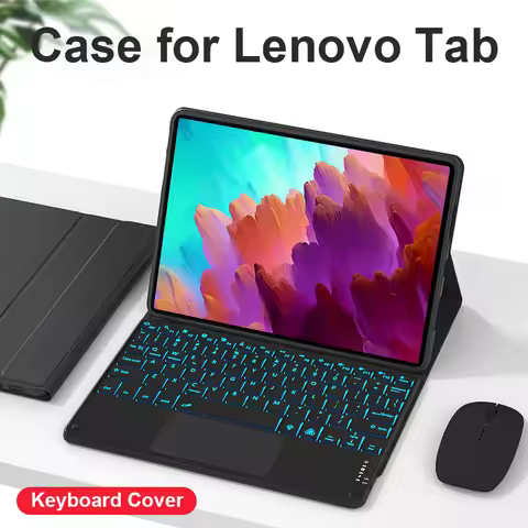 For Lenovo Tab Keyboard Case, Keyboard Cover for Lenovo Tab P11 P12 Pro M10 PLus , For Xiaoxin Pad 1