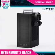 PinkleHub | HYTE Revolt 3 Black  With 700W PSU Premium ITX Small Form Factor Case (CS-HYTE-REVOLT3-B