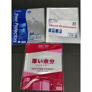Sheet Protector A4 10 Pcs/20 Pcs