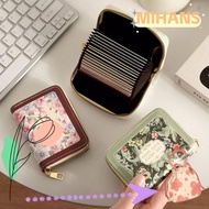 MIHAN Credit Card Holder, Floral 9/18 Slots Women Wallet