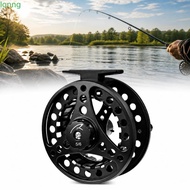 LONNGMY Fly Reel, 5/6 WT Aluminum Alloy Fly Fishing Reel, Durable 2+1BB Bearings 85mm Diameter Fishi