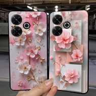 Case for xiaomi redmi 13 / 12 / 12x with beautiful flower print