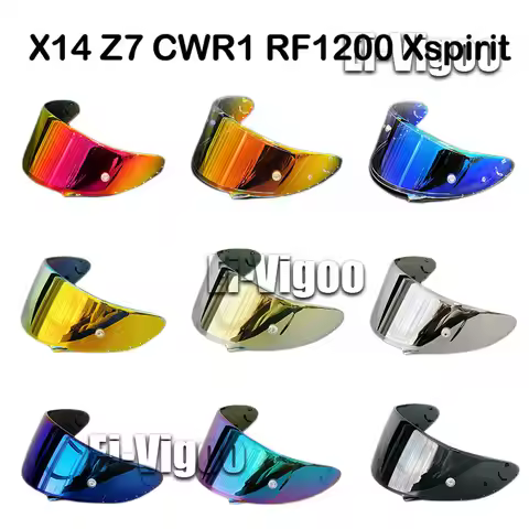 Helmet Visor for SHOEI X-14 X14 Z-7 Z7 CWR-1 CWR1 NXR RF-1200 RF1200 X-Spirit III XSpirit 3 X-Fourte