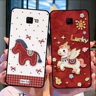Samsung J4+ (J4 PLUS), J4 CORE, J4 PRIME Case with Lucky Horse Pattern, Lucky Horse 2026