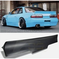 For Nissan S13 Body Kit PS13 Silvia ROB Style FRP Fiber Glass Rear Trunk Spoiler Wing Lips