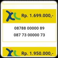 Nomor Cantik Xl Seri Panca 00000 0819 100000 89 Pbr12