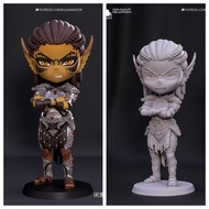 [White Model I'm Hungry Coloring] Bode's Gate 3 Q Version Yankee Girl Lyzale Figure Model 3D Printin