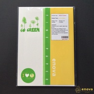 Fancy Art Paper ENOVA | Super White | A4 350GSM (White)