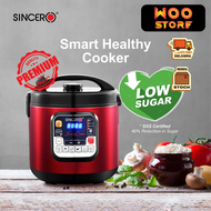 [6L] Sincero Smart Healthy Rice Cooker Periuk Nasi Low Sugar SEMI PRESSURE COOKER
