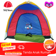 Tenda anak ukuran jumbo 200Cm | Tenda mainan anak murah bisa cod | Tenda camping murah karakter