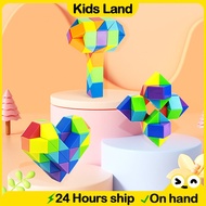 Snake Twist Puzzle Kids Toy Snake puzzle toys lootbags 24 Blocks Ruler Puzzle Magic Ruler Cube