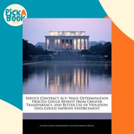 [100% Original Books] - Service Contract ACT : Wa by United States Government Accountability (US edi