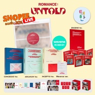 SHOPEE LIVE [ENHYPEN] ENHYPEN ROMANCE : UNTOLD Album