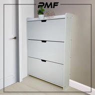 PMF 3 Door Shoes Rack Cabinet / Shoes rack / Shoes Cabinet / Wooden Shoes Rack / Kasut Almari / kasu