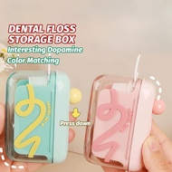 Automatic Dental Floss Storage Box Dental Floss Box Pop-Up Dental Floss Dispenser