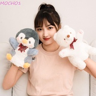 MOCHO1 Animal Hand Puppet, Kawaii Finger Puppet Red Panda Hand Puppet, Fun Lovely Cute Fluffy Penguin Puppet Toy Kindergarten