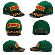 PIRELLI F1 Racing Podium Baseball Cap Men Women Snapback Cap Topi F1 Motorcycle Caps Adjustable UV P
