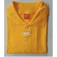 Yellow plain yalex Polo shirt