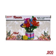 JOYIT eco-shop FLOWER building blocks lego diversified free assembly