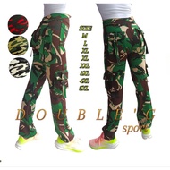 [WOMEN'S COLORFUL CARGO PANTS]long women's cargo gym pants / women's sports pants with army camoufla