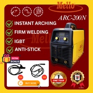 MELLO ARC200N (IGBT) 1 PHASE INVERTER WELDING MACHINE C/W ACCS