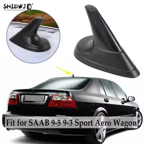 Fin Aerial Black Look Fin Aerial Dummy Antenna Fit For SAAB 9-3 9-5 93 95 Vehicle Antenna JC-887 Ext