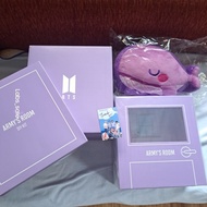 [Official &amp; Onhand] BTS Merch Box 3 with Tinytan Purple Whale Flat Cushion