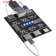 (SPTakashiF) DT3 USB Cable Tester Data Cable Test PCB Board For Date Cable Detection Tool