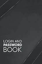 Login and Password Book for when you say 'I Forgot my Password', A 6x9 Password book with Alphabetic