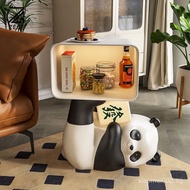 Creative Panda Children's Bedside Table Bedroom Household Decorations Living Room High-value Storage