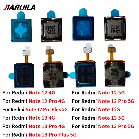 Earpiece Ear Sound Top Speaker Receiver For Xiaomi Redmi Note 12s 12 13 Pro 4G Plus 5G 12R 12 Turbo 